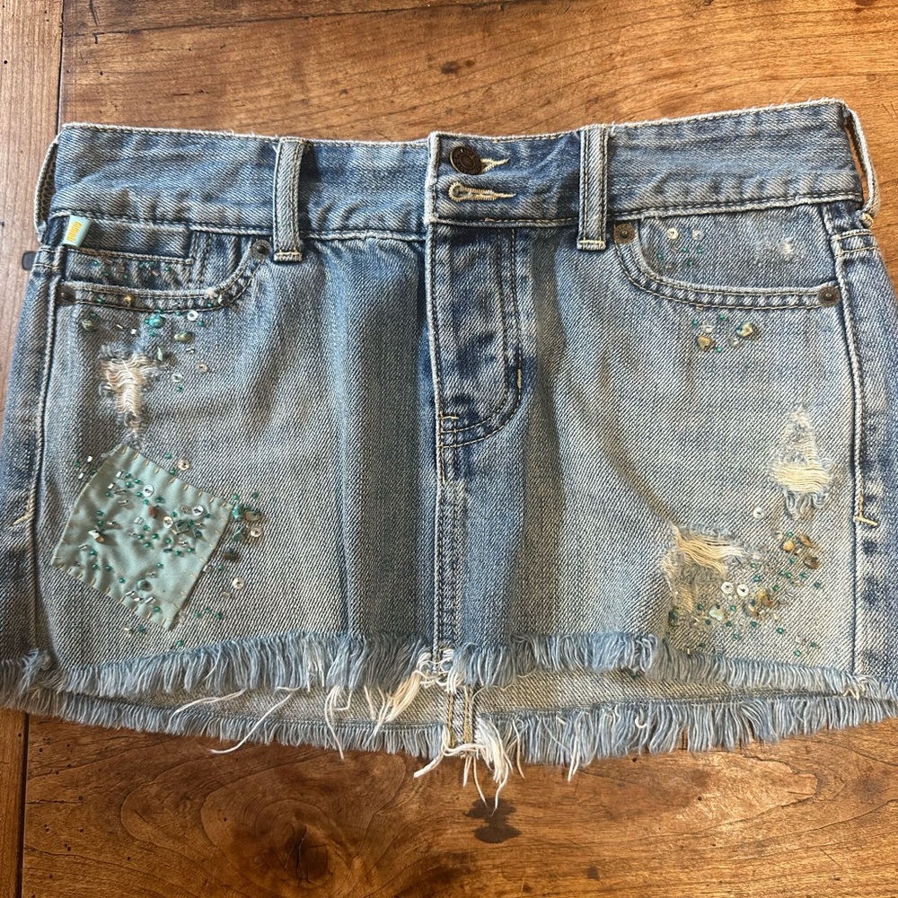 vintage hollister mini skirt